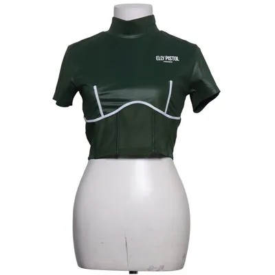 Crop top (Grøn) fra Elly Pistol Elastan, Polyester