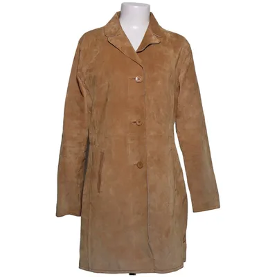 Ledermantel (Braun) von Ben Sherman Leder, Polyester