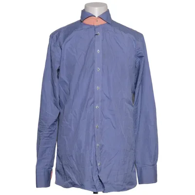 Shirt (Blauw, Wit) van Emanuel Berg Katoen
