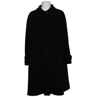 Manteau (Noir) de Johan Skoglund Polyamide, Viscose, Laine