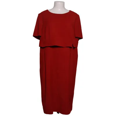 Dress (Red) from Fadenmeister Acetate, Polyester, Wool