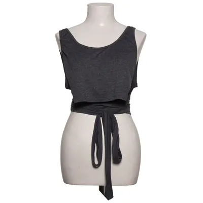 Crop top (Grijs) van Shein Curve Elastaan, Polyester
