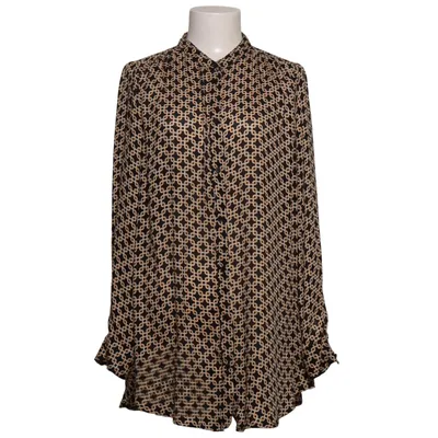 Blus (Svart, Beige) från Richard Allan x H&M Polyester