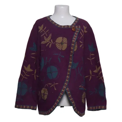 Cardigan (Violet, Bleu, Beige) de Gudrun Sjödén Polyamide, Laine