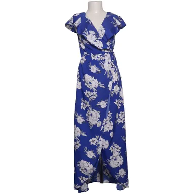 Omlottklänning (Blå, Vit) från Japna Polyester