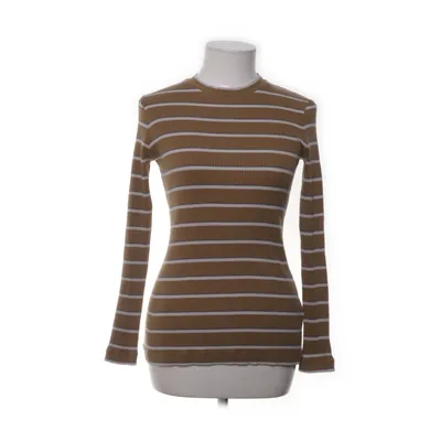 Tröja (Beige, Vit) från Armedangels Elastan, Ekologisk bomull