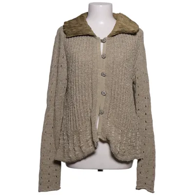 Cardigan (Beige) fra Eva & Claudi Polyamid, Uld
