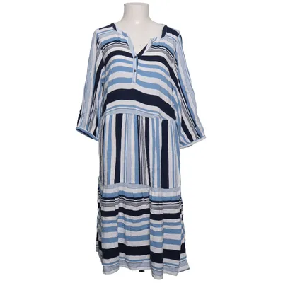 Robe (Bleu, Blanc) de Gina Benotti Viscose