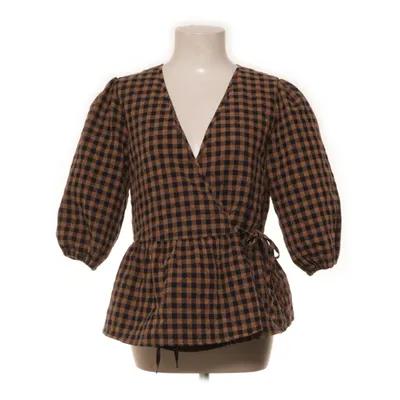 Wrap top (Brown, Black) from Moves Cotton, Polyester