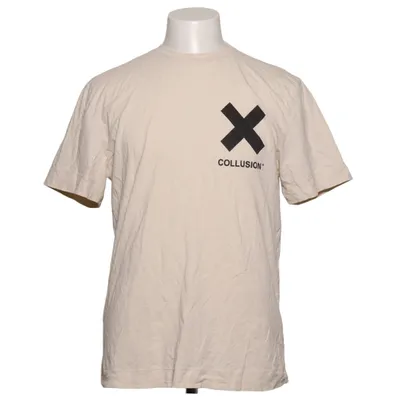 T-shirt (Beige) from Collusion Cotton, Elastane