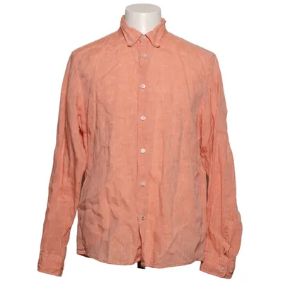 Shirt (Oranje) van Boss Linnen