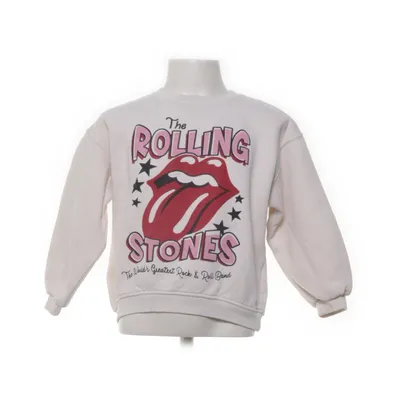 Sweatshirt (White) from Zara x the Rolling Stones