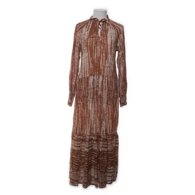 Klänning (Brun, Vit) från Stank Stockholm Bomull