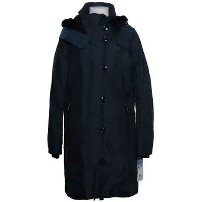 Wintermantel (Blau) von Herluf Design Kunstpelz, Polyamid, Polyester