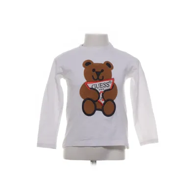 Långärmad t-shirt (Vit, Brun, Röd, Svart) från Guess