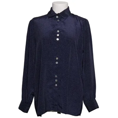 Blouse (Bleu, Blanc) de Felicia Polyester