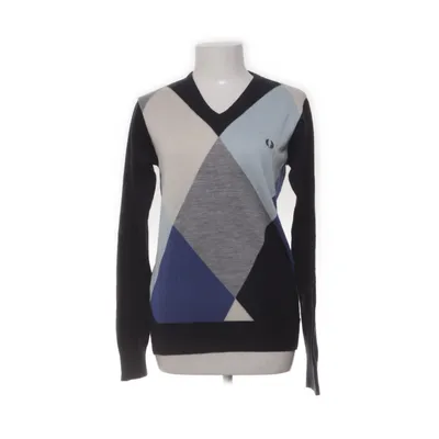 Pullover (Blauw, Zwart, Wit) van Fred Perry Wol