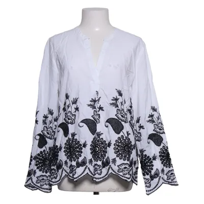 Blouse (White, Black) from DKNY