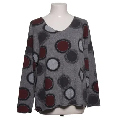 Pull-over (Gris, Multicolore) de Prato Angora, Élasthane, Polyamide, Viscose