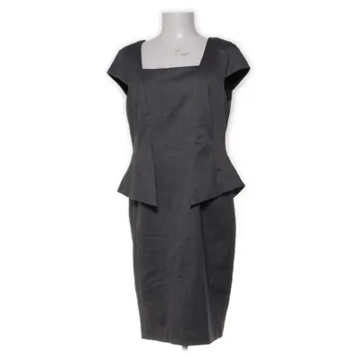 Jurk (Grijs) van Zara Basic Elastaan, Polyester