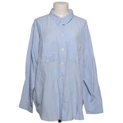 Shirt (Blue) from Jensen Women Only Polyester, Viscose