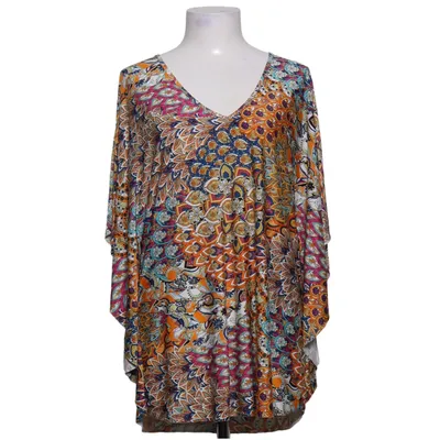 Top (Blue, Orange, Multicolored) from Trois Ka Elastane, Polyester
