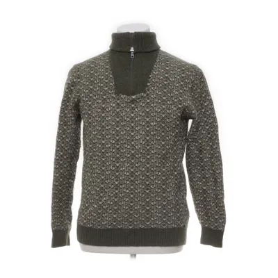 Polotröja (Grön, Vit) från Olymp Bomull, Nylon, Ull