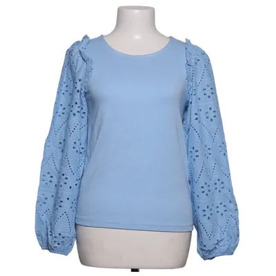 Top (Blauw) van Indiska Katoen, Elastaan