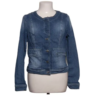 Denimjakke (Blå) fra Comma Bomuld