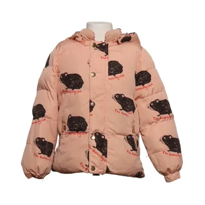 Winter jacket (Pink, Black) from Mini Rodini Cotton