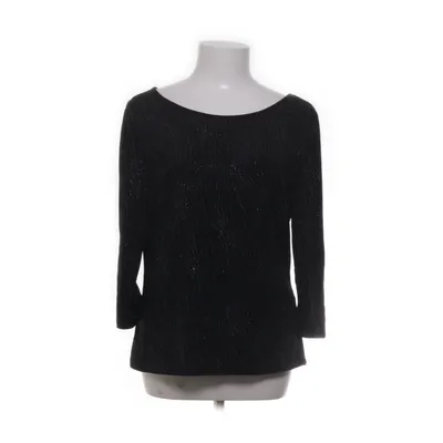 Topp (Svart, Silverfärgad) från Cappuccini Elastan, Metallfiber, Nylon