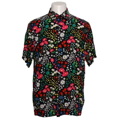 Chemise à manches courtes (Noir, Multicolore) de The Kooples Viscose