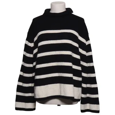 Turtleneck (Black, White) from Gina Tricot Acrylic, Polyamide, Wool