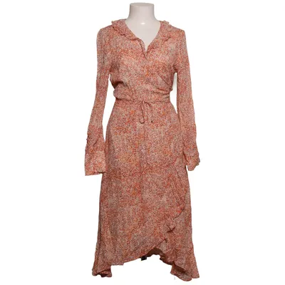 Slå-om-kjole (Orange, Lilla, Flerfarvet) fra Second Female Viscose