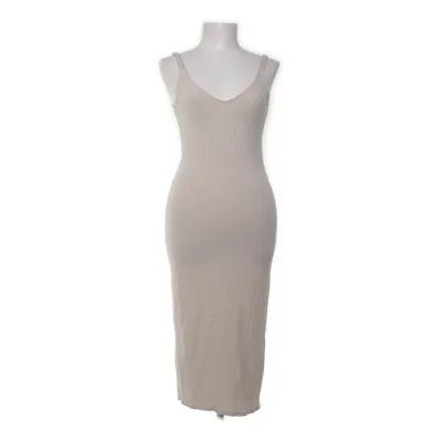 Klänning (Beige) från Zara Viskos, Polyester, Elastan