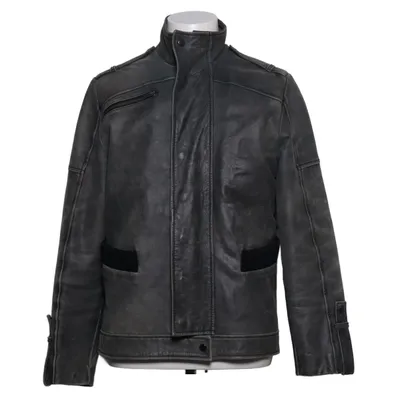 Leather jacket (Gray) from Hust Leather