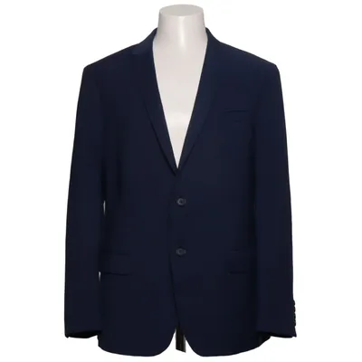 Kavaj (Blå) från Bertoni Elastan, Polyester, Ull