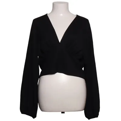 Blouse (Zwart) van Monki Elastaan, Polyester