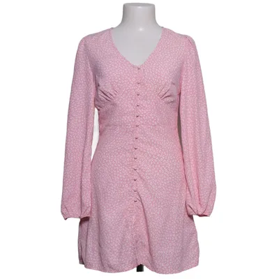 Robe (Rose, Blanc) de Nelly x Glamorous Polyester