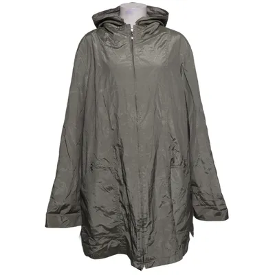 Manteau imperméable (Beige) de Thea Coton, Polyamide, Polyester, Polyuréthane