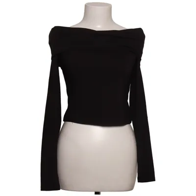 Top (Sort) fra H&M Elastan, Polyester