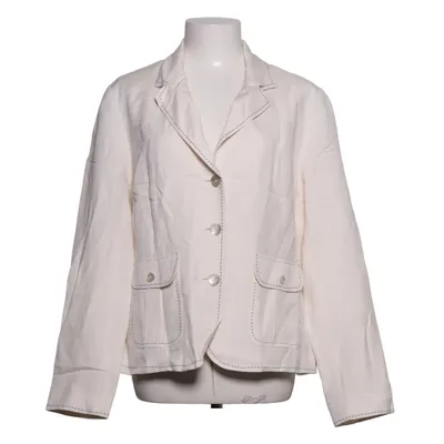 Blazer (Beige) from La Boutique Linen, Polyester, Viscose