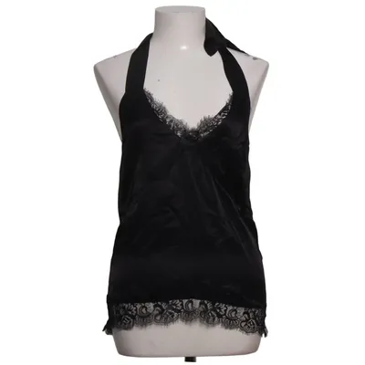Top (Zwart) van Munthe Zijde, Viscose