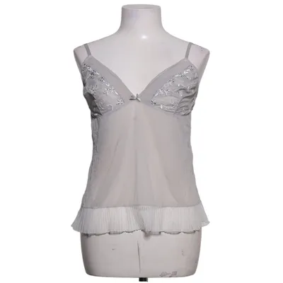 Negligé (Grijs, Wit) van Queentex Elastaan, Polyamide, Polyester