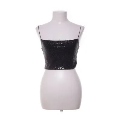 Crop top (Zwart) van NLY One Elastaan, Metallvezel, Polyamide, Polyester