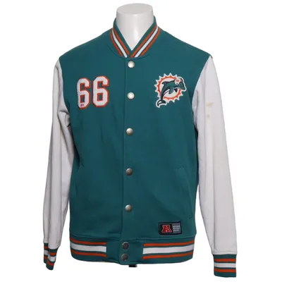 Collegejacka (Grön, Vit, Flerfärgad) från NFL Team Apparel Bomull, Polyester