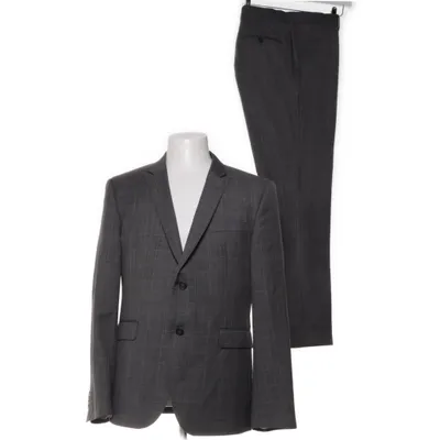Suit (Gray, Multicolored) from Bläck Polyester, Wool, Viscose