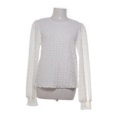 Blus (Vit) från Bubbleroom Elastan, Polyester