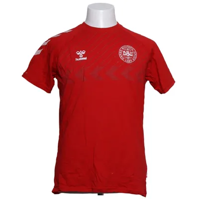 Fußball Trikot (Rot, Weiß) von Hummel Baumwolle