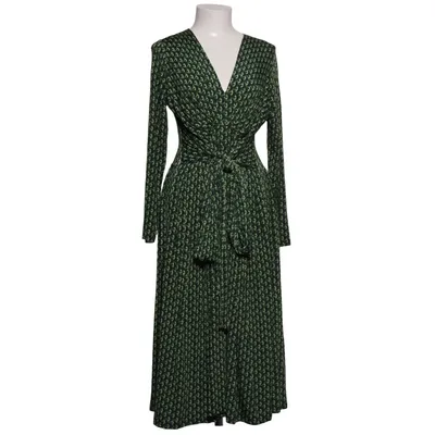 Wrap dress (Green, Black, Beige) from Camilla Thulin Elastane, Viscose
